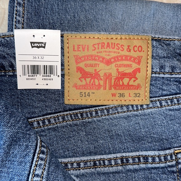 NEW Levi’s 514 straight men’s jeans - Picture 12 of 16